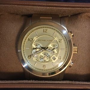 Michael Kors Men’s watch MK8077 Gold tone